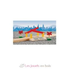 Magnetische Kreuzung - Brio 7 Magnetische Kreuzung - Brio -Modell Spielzeug Für Kinder brio world 33388 passage a niveau accessoire pour circuit de train en bois action de jeu sans pile jouets enfant
