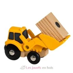 Baggerlader - Brio -Modell Spielzeug Für Kinder brio world 33436 tractopelle accessoire pour circuit de train en bois avec connexions aimantees action de jeu sans pile jouet