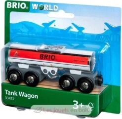 Tankwagen - Brio -Modell Spielzeug Für Kinder brio world 33472 wagon citerne accessoire pour circuit de train en bois avec connexions aimantees jouets enfants jeu 1