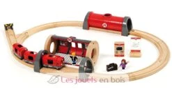 Metro-Tour - Brio 15 Metro-Tour - Brio -Modell Spielzeug Für Kinder brio world 33513 circuit metro coffret complet de 20 pieces circuit de train en bois theme ville urbain transport en commun tub jouet enfant