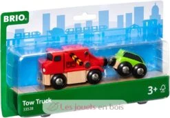 Abschleppfahrzeug - Brio -Modell Spielzeug Für Kinder brio world 33528 depanneuse accessoire pour circuit de train en bois avec connexions aimantees jouets enfant
