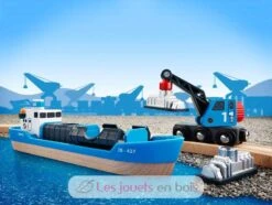 Containerschiff - Brio -Modell Spielzeug Für Kinder brio world 33534 bateau porte conteneur