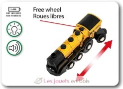 Multifunktions Golden Lokomotive - Brio -Modell Spielzeug Für Kinder brio world 33630 locomotive doree puissante piles train electrique son et lumiere circuit de train en bois jouet