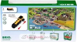 Multifunktions Golden Lokomotive - Brio -Modell Spielzeug Für Kinder brio world 33630 locomotive doree puissante piles train electrique son et lumiere circuit de train en bois jouets enfant