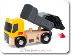 Karton Mit 3 Baumaschinen - Brio -Modell Spielzeug Für Kinder brio world 33658 coffret de 3 engins de chantier pour circuit de train en bois camion benne rouleau compresseur chargeuse jouets jeu enfant