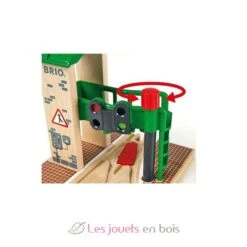 Leitstand Und Schalter - Brio -Modell Spielzeug Für Kinder brio world 33674 station de controle et d aiguillage accessoire pour circuit de train en bois action de jeu sans pile jouets enfants