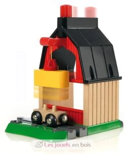 Bauernhof Set - Brio 11 Bauernhof Set - Brio -Modell Spielzeug Für Kinder brio world 33719 circuit de la ferme coffret complet de 20 pieces avec grue aimantee et animaux circuit de train en bois jouets enfants interactifs
