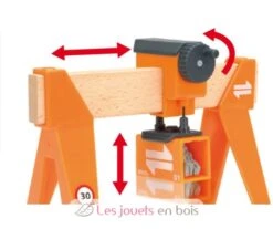 Container-Verladekran - Brio 7 Container-Verladekran - Brio -Modell Spielzeug Für Kinder brio world 33732 grue portique accessoire pour circuit de train en bois action de jeu sans pile avec aimant jouet chargement interactif