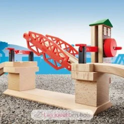 Hebebrücke - Brio -Modell Spielzeug Für Kinder brio world 33757 pont basculant accessoire circuit de train en bois action de jeu sans pile systeme de pont levis jouet