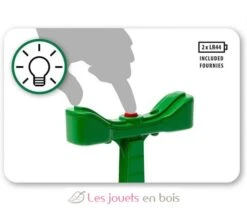 Bahnbeleuchtung - Brio -Modell Spielzeug Für Kinder brio world 33836 eclairage ferroviaire accessoire pour circuit de train en bois piles incluses jouets enfants