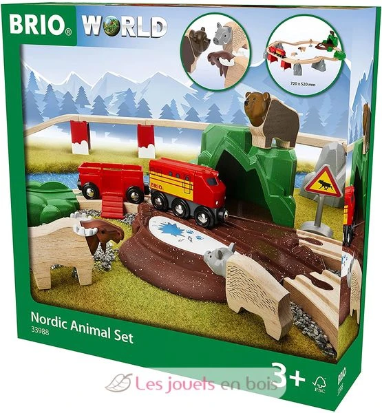 Nordische Waldtiere Set - Brio 10 Nordische Waldtiere Set - Brio – Bild 10