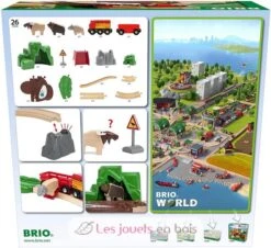 Nordische Waldtiere Set - Brio 21 Nordische Waldtiere Set - Brio -Modell Spielzeug Für Kinder brio world 33988 grand circuit exploration coffret complet 27 pieces avec pont et animaux du grand nord circuit de train en bois jouets enfants jeux l 3