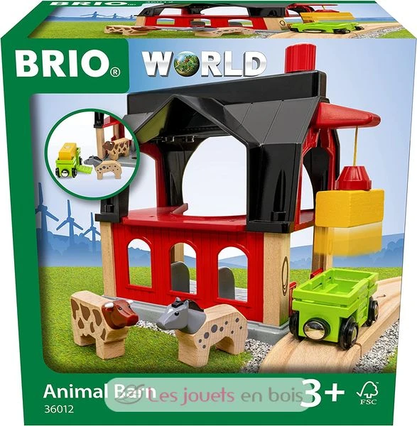 Brio Roter Tierstall 2 Brio Roter Tierstall – Bild 2