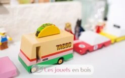 Taco Van - Candylab Toys -Modell Spielzeug Für Kinder candylab taco van voiture en bois collection 6