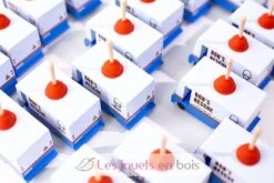 Klempnerwagen - Candylab Toys -Modell Spielzeug Für Kinder candylab toys voitures en bois van de plomberie collection de style vintage moderne voitures jouet pour enfants bois de hetre massif jouet enfant