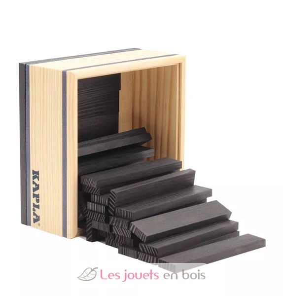 Kapla 40er Quadrat Schwartz - Kapla 3 Kapla 40er Quadrat Schwartz - Kapla – Bild 3