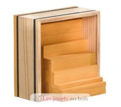 Kapla 40er Quadrat Gelb - Kapla