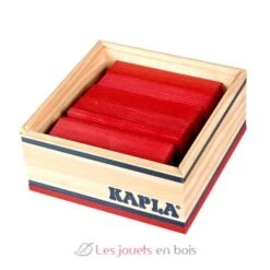 Kapla 40er Quadrat Rot - Kapla