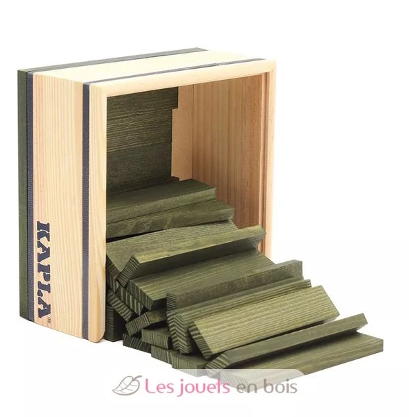 Kapla 40er Quadrat Grün - Kapla 2 Kapla 40er Quadrat Grün - Kapla – Bild 2