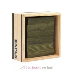 Kapla 40er Quadrat Grün - Kapla 7 Kapla 40er Quadrat Grün - Kapla -Modell Spielzeug Für Kinder carre 40 planchettes kapla vert 3