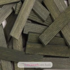 Kapla 40er Quadrat Grün - Kapla 9 Kapla 40er Quadrat Grün - Kapla -Modell Spielzeug Für Kinder carre 40 planchettes kapla vert 4