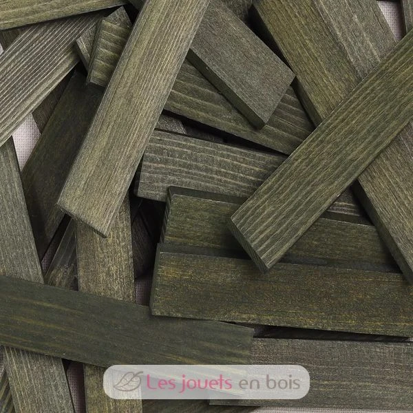 Kapla 40er Quadrat Grün - Kapla 5 Kapla 40er Quadrat Grün - Kapla – Bild 5