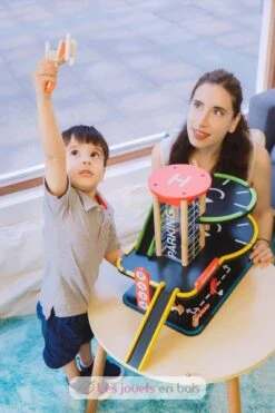 Holzgarage Classic World - Classic World -Modell Spielzeug Für Kinder cl53658 classic world garage en bois 1