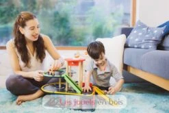 Holzgarage Classic World - Classic World -Modell Spielzeug Für Kinder cl53658 classic world garage en bois