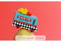 French Fry Van - Candylab Toys -Modell Spielzeug Für Kinder cndf311 candylab van frites voiture bois 3