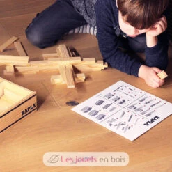 100er Kapla - Kapla 9 100er Kapla - Kapla -Modell Spielzeug Für Kinder coffret kapla 100 construction 2