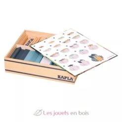 Kapla Baukasten Eule - Kapla -Modell Spielzeug Für Kinder coffret kapla chouette planchettes construction bois 2