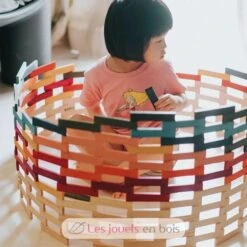 100er Kapla OCTOCOLOR - Kapla -Modell Spielzeug Für Kinder coffret octocolor kapla 3