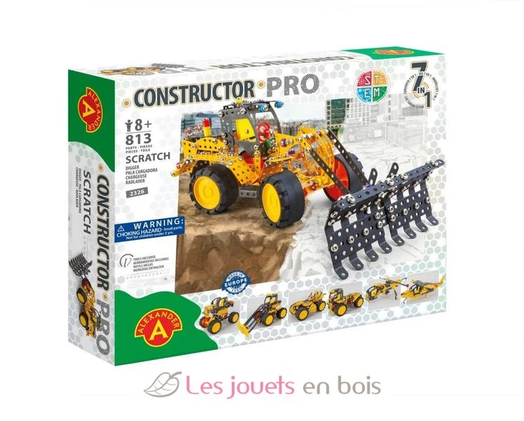 Constructor Pro - Scratch 7 In 1 - Alexander Toys 2 Constructor Pro - Scratch 7 In 1 - Alexander Toys – Bild 2