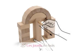 Arching - Wodibow -Modell Spielzeug Für Kinder construire une arche en bois arching wodibow 7