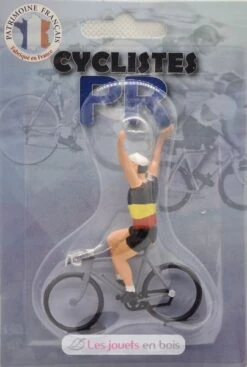 Radfahrerfigur D Gewinner Trikot Des Belgien Meisters - Fonderie Roger