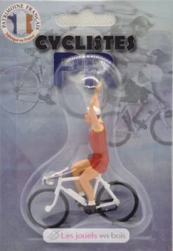 Radfahrerfigur D Gewinner Trikot Des Spanischen Meisters - Fonderie Roger