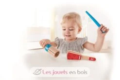 Rhythmus-Set - Hape Toys -Modell Spielzeug Für Kinder e0605 hape duo percussions jouet musical 2