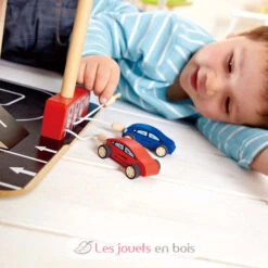 Parkhaus - Hape Toys -Modell Spielzeug Für Kinder e3002 6