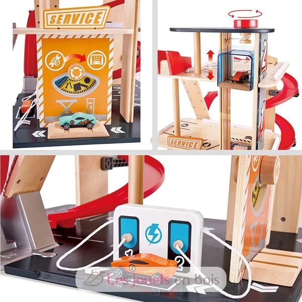 Stunt-Fahrbahn Mit Ladestation - Hape Toys 6 Stunt-Fahrbahn Mit Ladestation - Hape Toys – Bild 6