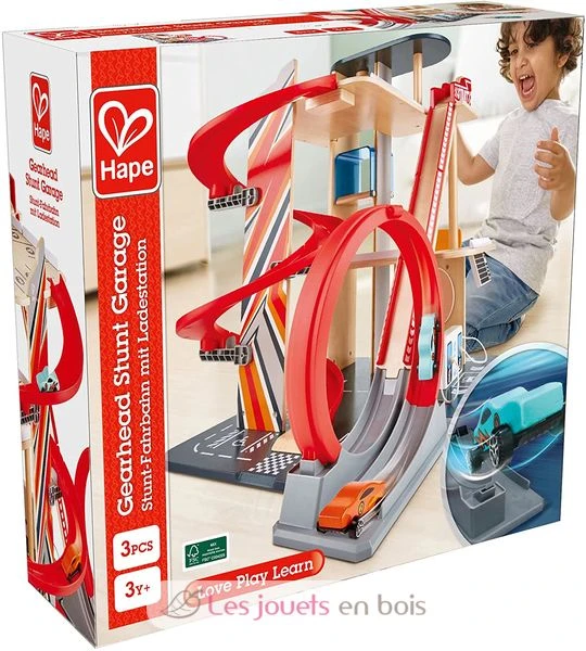 Stunt-Fahrbahn Mit Ladestation - Hape Toys 7 Stunt-Fahrbahn Mit Ladestation - Hape Toys – Bild 7