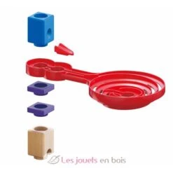 Doppel-Spirale - Quadrilla -Modell Spielzeug Für Kinder e6026 double spirales circuit billes quadrilla hape 3