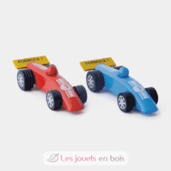 Holzrennwagen F1 - Blue (Groß) - Foulon 9 Holzrennwagen F1 - Blue (Groß) - Foulon -Modell Spielzeug Für Kinder formule 1 2