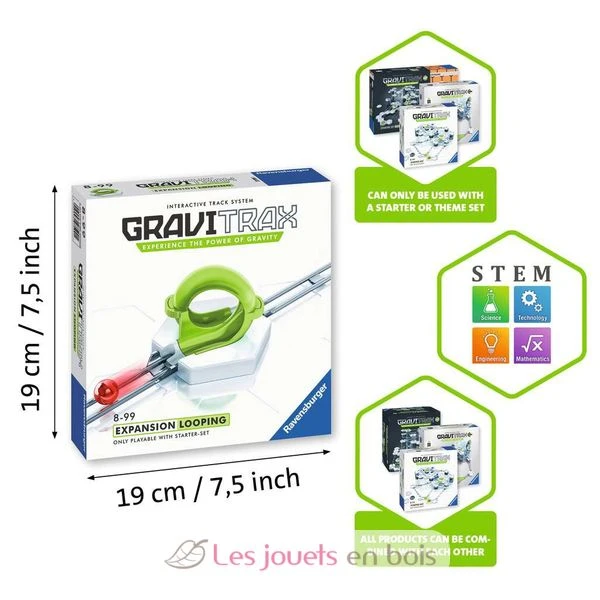 Gravitrax - Looping Weiß Grau Ravensburger 4 Gravitrax - Looping Weiß Grau Ravensburger – Bild 4