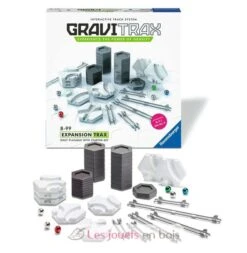 Gravitrax - Trax Expansion Weiß Grau Ravensburger -Modell Spielzeug Für Kinder gravitrax set d extension trax rails 27601 jeu de construction stem circuits de billes creatifs 44 pieces jeu jouet