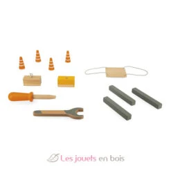 Großer Kran - Janod -Modell Spielzeug Für Kinder j06468 janod grande grue en bois 10