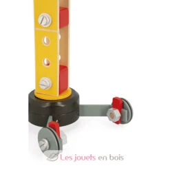 Großer Kran - Janod -Modell Spielzeug Für Kinder j06468 janod grande grue en bois 8