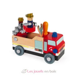 Brico'Kids Feuerwehrauto - Janod 10 Brico'Kids Feuerwehrauto - Janod -Modell Spielzeug Für Kinder j06469 janod camion de pompiers brico kids 2