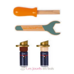 Brico'Kids Feuerwehrauto - Janod 13 Brico'Kids Feuerwehrauto - Janod -Modell Spielzeug Für Kinder j06469 janod camion de pompiers brico kids 5