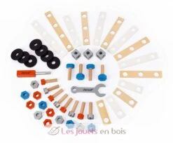 Brico'Kids DIY Box - 50 Stück - Janod -Modell Spielzeug Für Kinder j06480 janod baril brico kids enfant 3