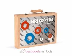 Brico'Kids Werkzeugkasten - Janod -Modell Spielzeug Für Kinder j06481 janod boite outils bricolage brico kids 2